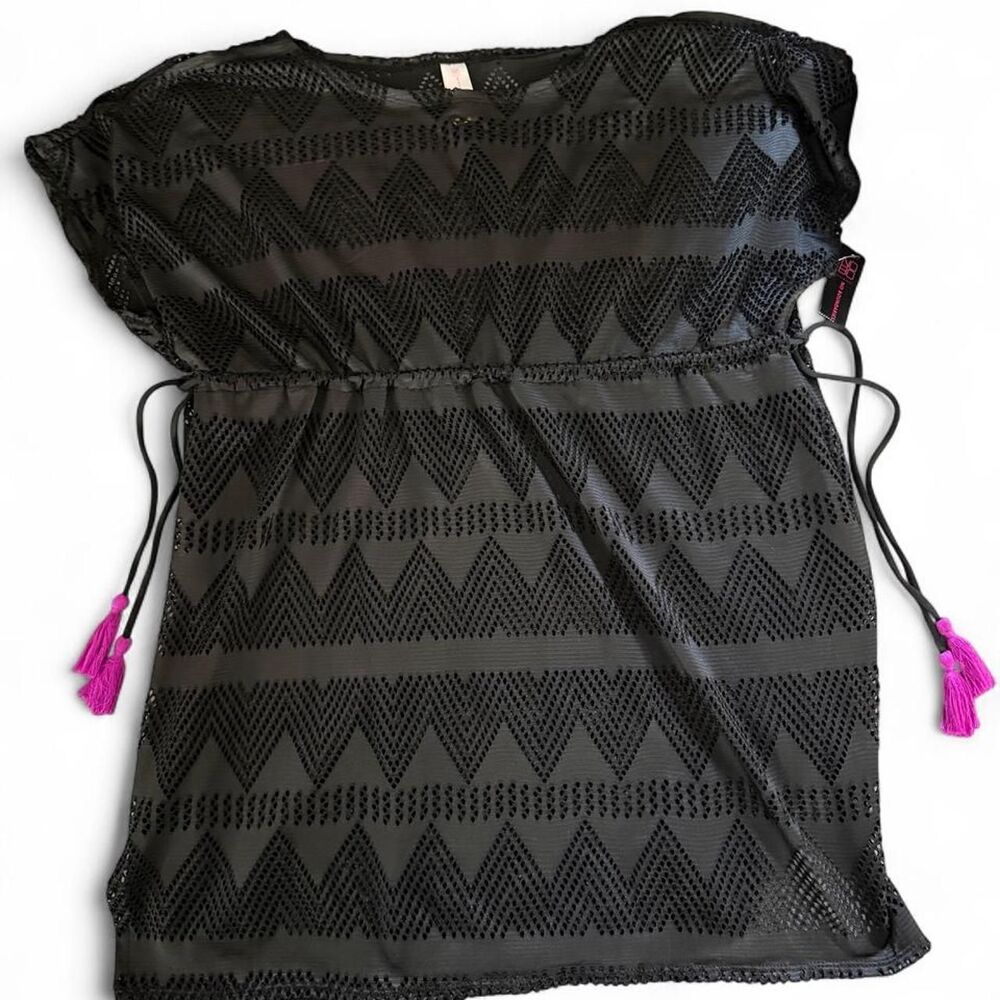 No-boundaries Women's Black Cover-ups